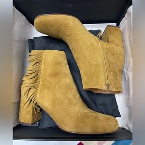YSL Fringe Boots